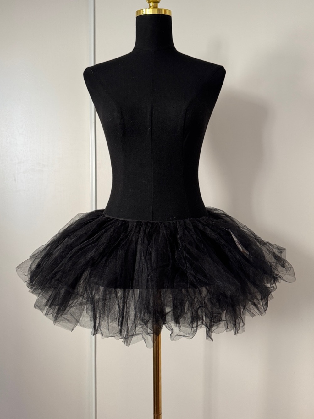 NWT Black Tulle Ballet Tutu Skirt